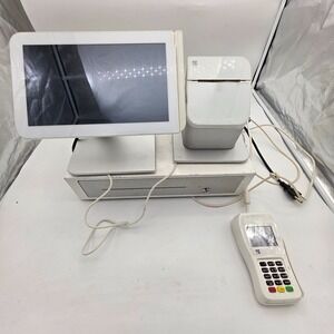 Clover Station 1.0 POS System C100 w/ Register, Printer P100, and Card Reader